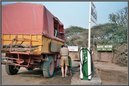 Fahrzeug Chobe Nationalpark